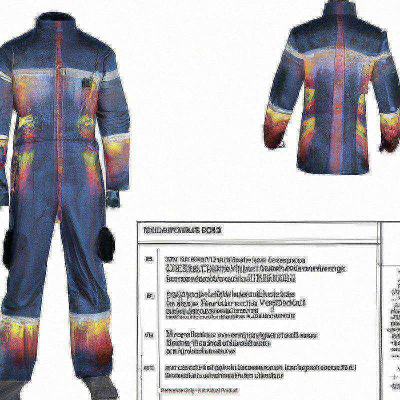 Arc Flash Coverall 12 Cal 2XL Tall 34 MPN:SW-605-12-2XT