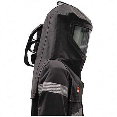 Arc Flash Lift Front Hood MPN:SWH-40H-GPGY-FAN