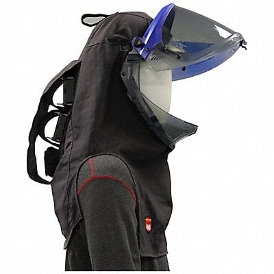 Arc Flash Lift Front Hood MPN:SWH-40H3P-GPGY-FAN