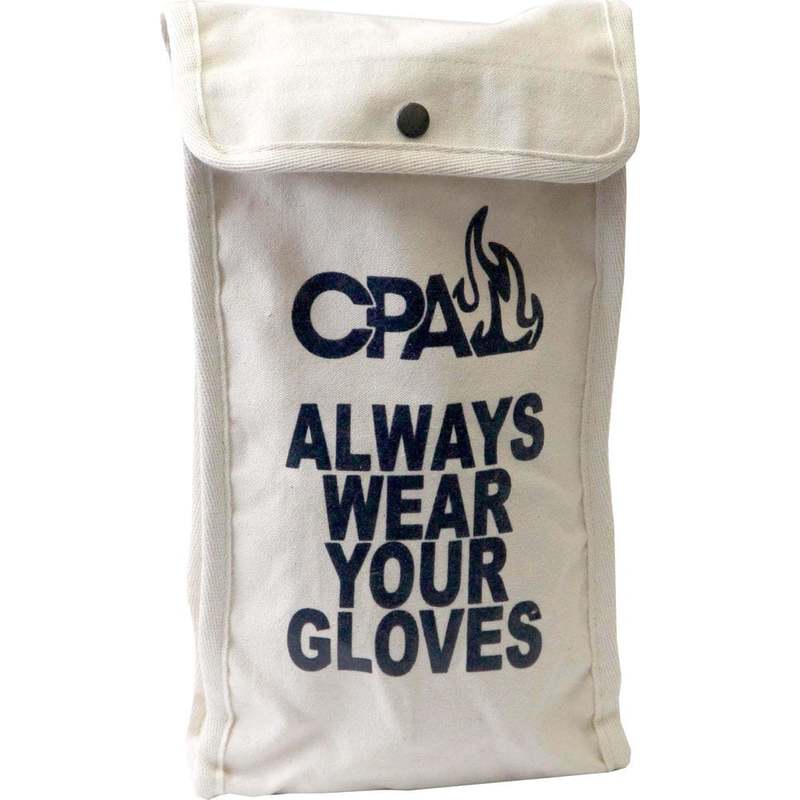 Glove & Hand Accessories, Product Type: Glove Bag , Material: Cotton Duck , For Maximum Glove Length: 15 , Color: Black , Overall Width: 9  MPN:GB-15