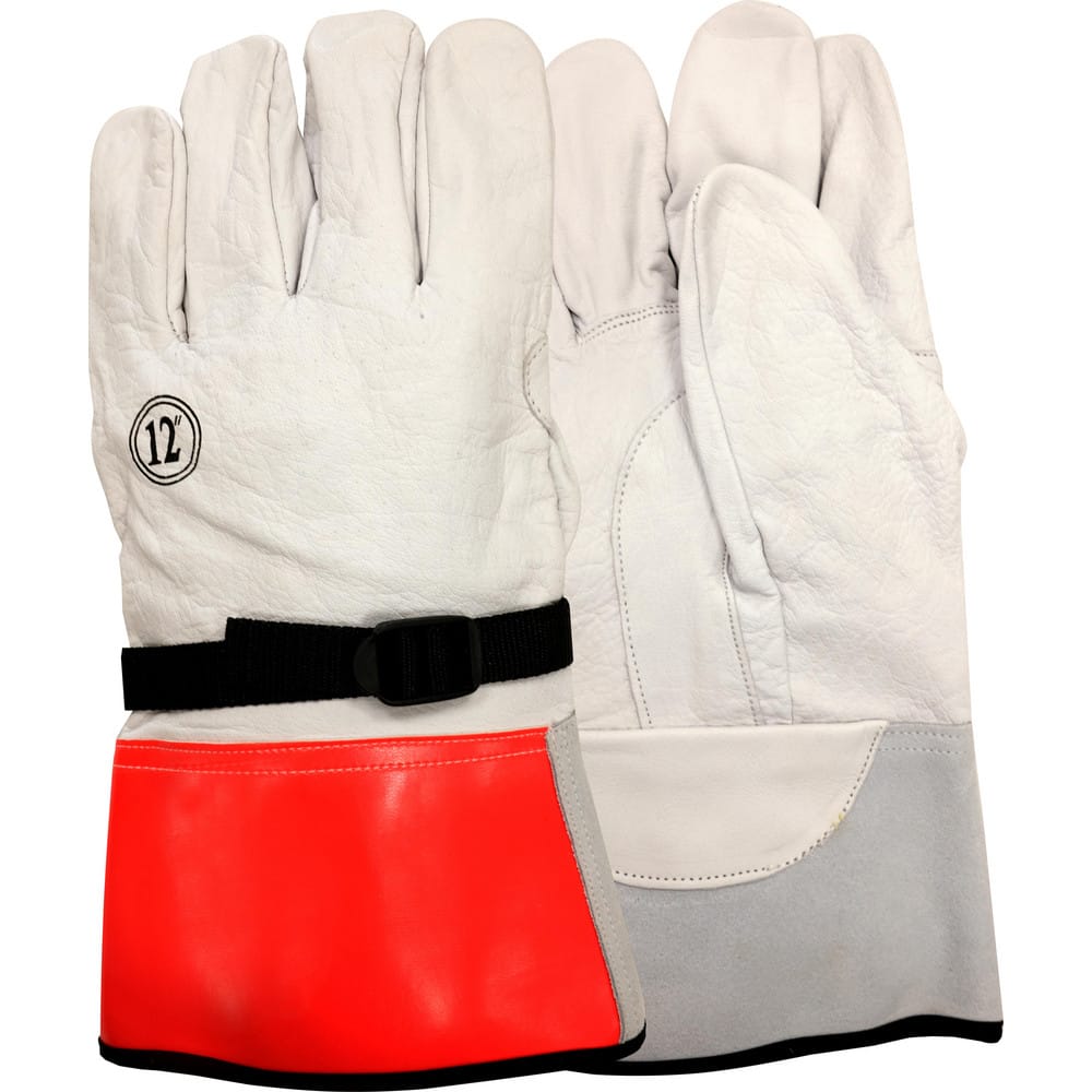 Electrical Protection Gloves & Leather Protectors, Size: Large, X-Large, Numeric Size: 10, Primary Material: Goatskin Leather, Coating Material: Uncoated MPN:LLPG-12-10