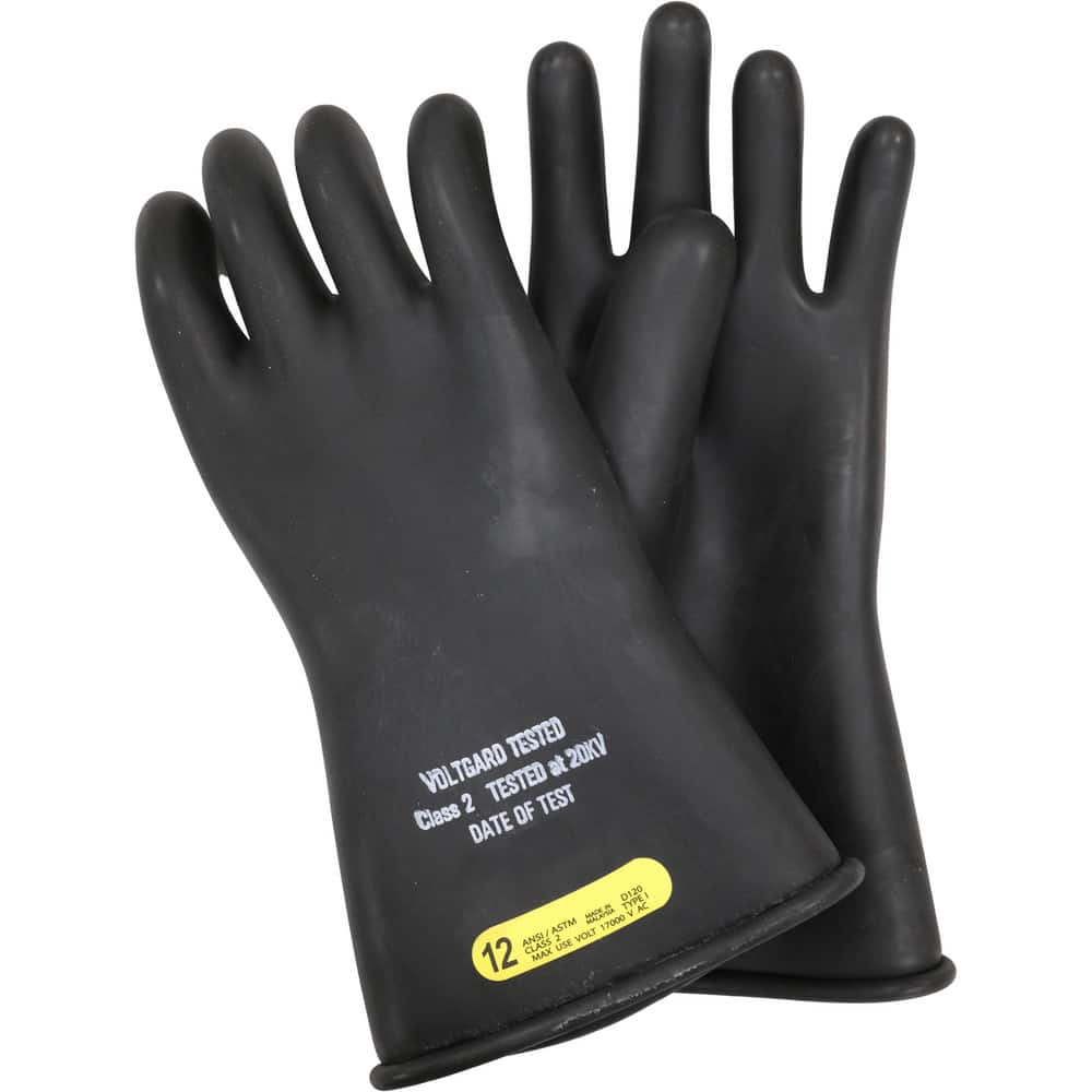 Arc Flash & Flame Protection Gloves, Material Type: Rubber, Coating Material: Uncoated, Maximum Arc Flash Protection (cal/Sq. cm): 2 MPN:LRIG-2-14-10