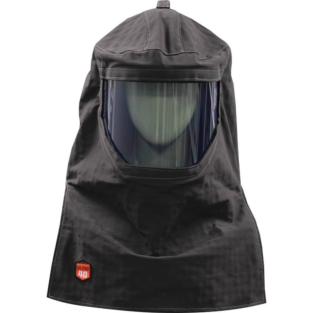 Arc Flash & FR Hoods, Protection Type: Arc Flash , Hood Type: Hood with Window , Size: Universal , Color: Charcoal , Hood Material: Aramid  MPN:SWH-40H-GPGY