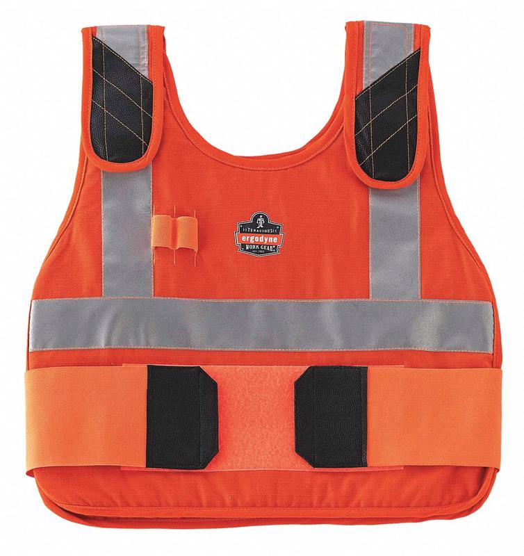 FR Cooling Vest Orange 4 hr S/M MPN:6215HV