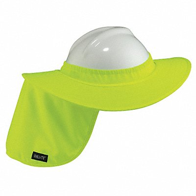 Visor with Neck Shade Polyester Lime MPN:6660