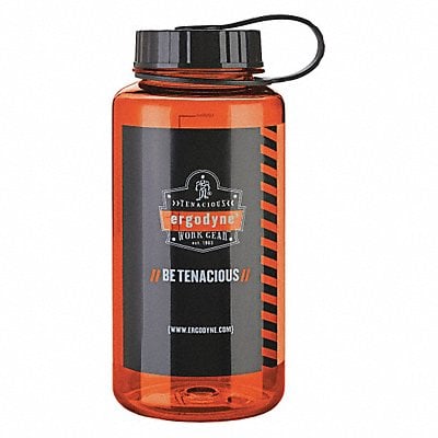 Water Bottle 34 oz Orange BPA Free MPN:5151