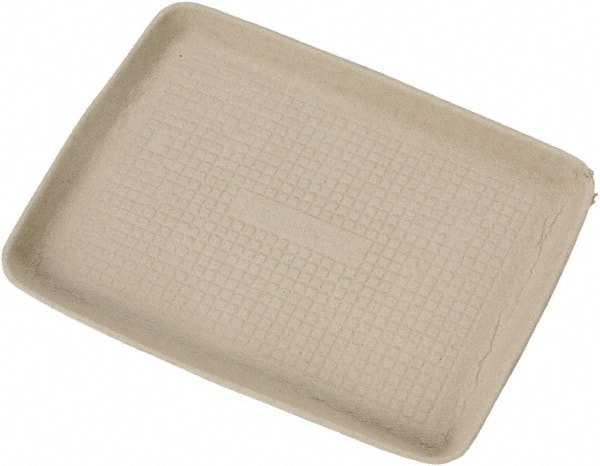 Food Tray: Molded Fiber, Beige, 250 Per Carton MPN:HUH20815