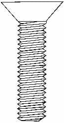 Lock Screw for Indexables: #4-40 Thread MPN:S-1A