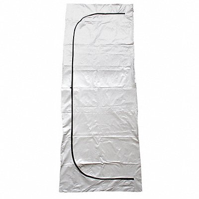 Body Bag 90 L x 36 W White Vinyl PK18 MPN:MDBB