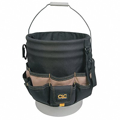 Bucket Tool Organizer Polyester Black MPN:1119