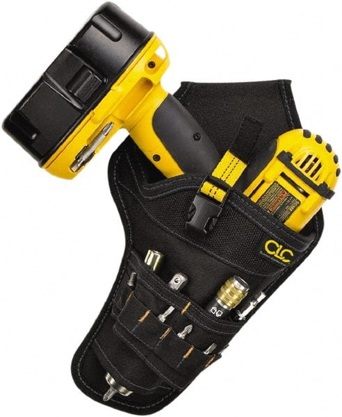 Tool Holster: 8 Pockets, Polyester, Black MPN:5023