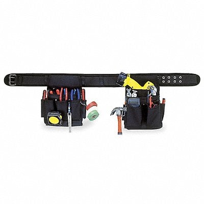 Black Tool Belt Polyester MPN:5609