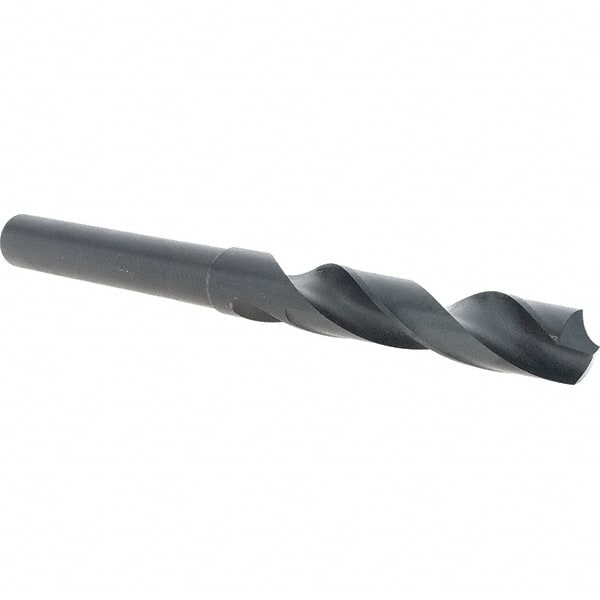 Reduced Shank Drill Bit: 9/16'' Dia, 1/2'' Shank Dia, 118 0, High Speed Steel MPN:C68635