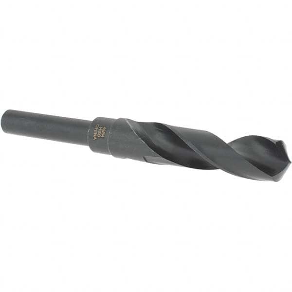 Reduced Shank Drill Bit: 49/64'' Dia, 1/2'' Shank Dia, 118 0, High Speed Steel MPN:C68648