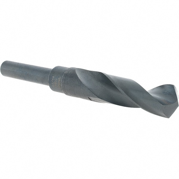 Reduced Shank Drill Bit: 51/64'' Dia, 1/2'' Shank Dia, 118 0, High Speed Steel MPN:C68650