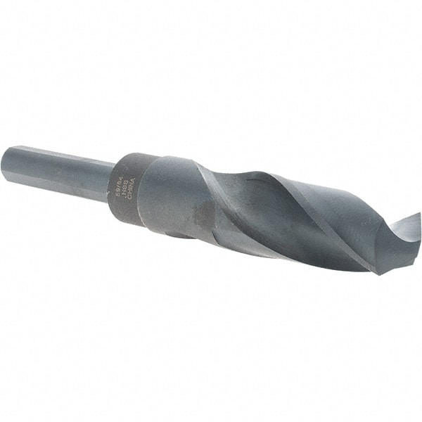 Reduced Shank Drill Bit: 59/64'' Dia, 1/2'' Shank Dia, 118 0, High Speed Steel MPN:C68701