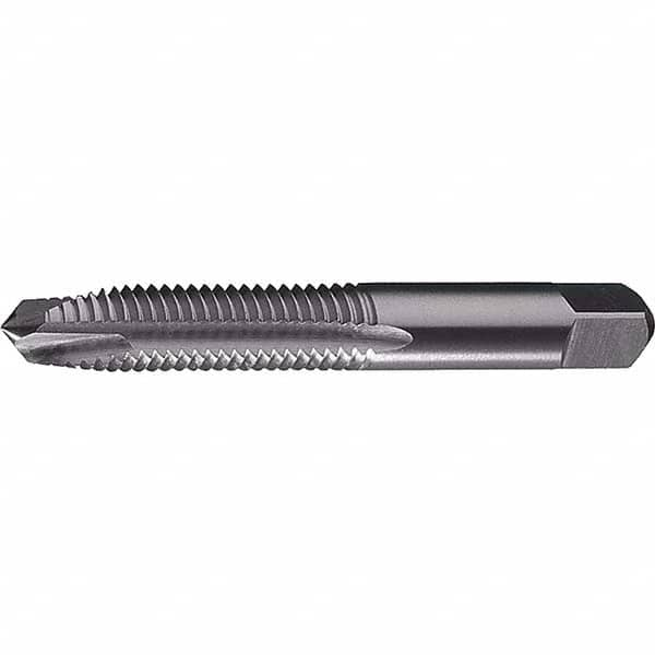 Spiral Point Tap: #12-24 UNC, 2 Flutes, Plug, High Speed Steel, Bright Finish MPN:C69197