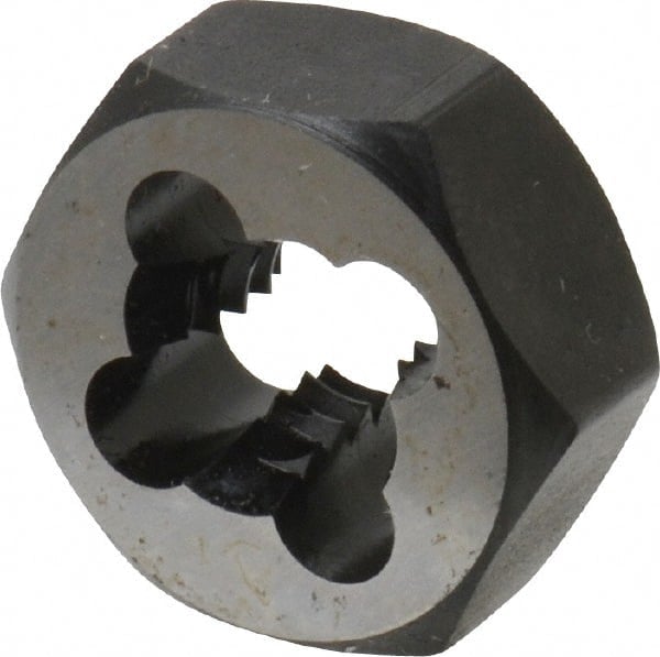 Hex Rethreading Die: 5/16-18, Right Hand, Carbon Steel MPN:C65603