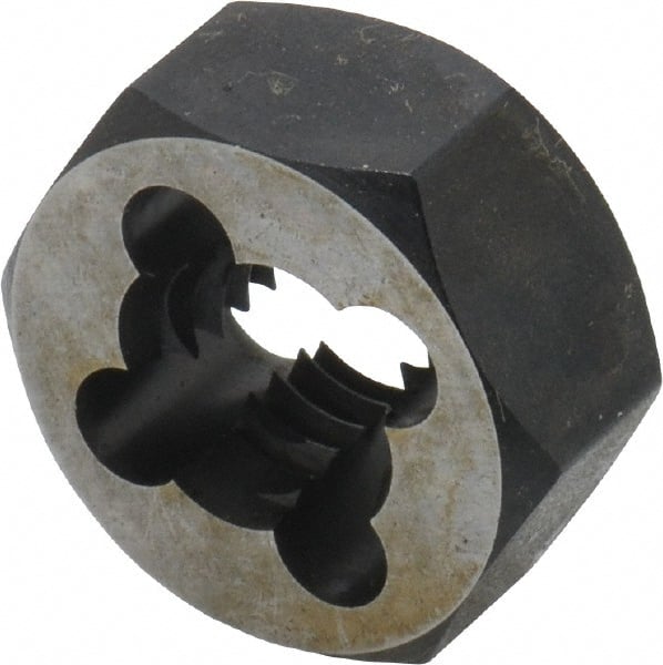 Hex Rethreading Die: 7/16-14, Right Hand, Carbon Steel MPN:C65608