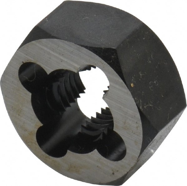 Hex Rethreading Die: 7/16-20, Right Hand, Carbon Steel MPN:C65609