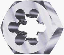 Hex Rethreading Die: 9/16-12, Right Hand, Carbon Steel MPN:C65612