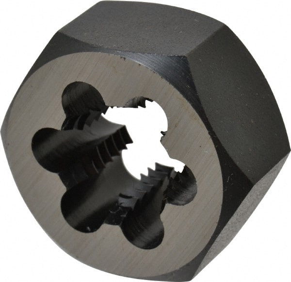 Hex Rethreading Die: 11/16-11, Right Hand, Carbon Steel MPN:C65616