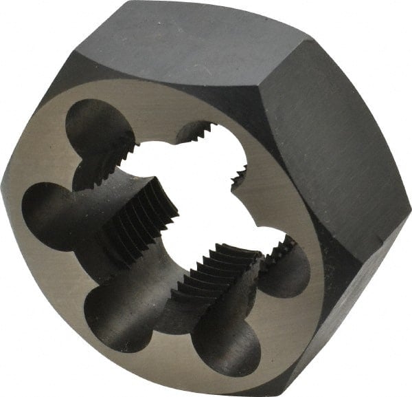 Hex Rethreading Die: 1-1/4 - 12, 1