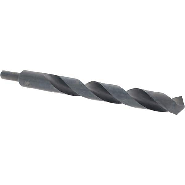 Reduced Shank Drill Bit: 11/16'' Dia, 3/8'' Shank Dia, 135 0, High Speed Steel MPN:C20662