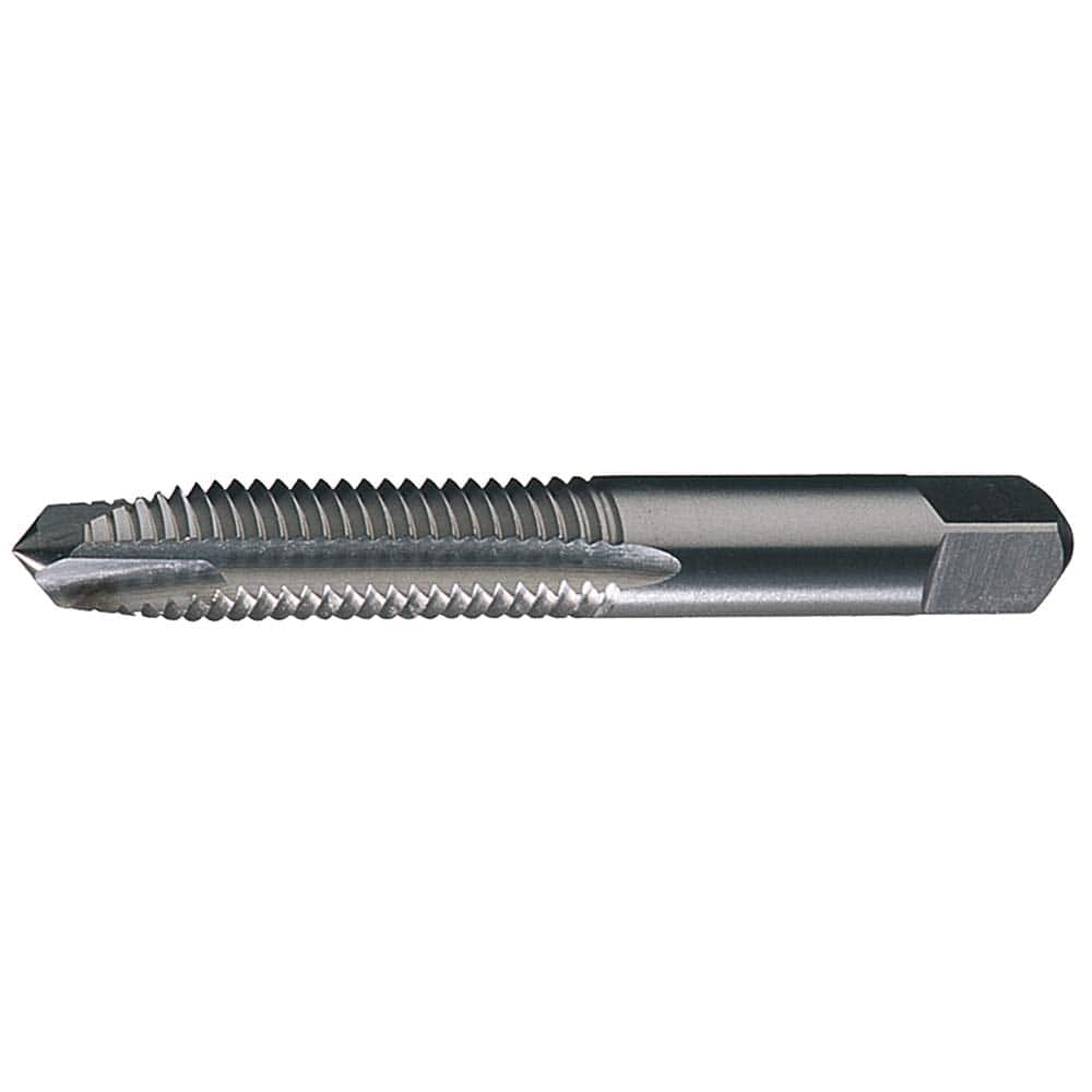 Spiral Point Tap: #5-40 UNC, 2 Flutes, Plug, High Speed Steel, Bright Finish MPN:C62152