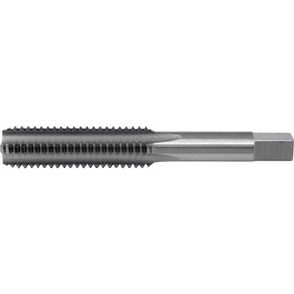 Straight Flute Tap: 1/4-20 UNC, 4 Flutes, Bottoming, 2B/3B Class of Fit, High Speed Steel, Bright/Uncoated MPN:C00738