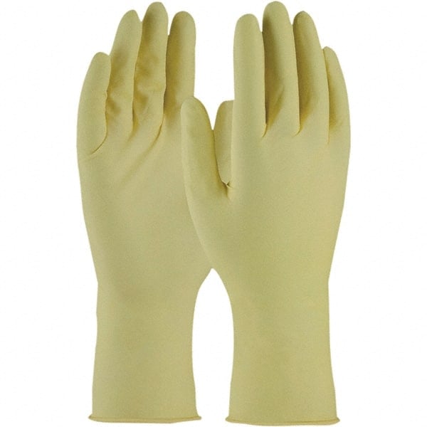 Disposable Gloves: Medium, 7 mil Thick, Latex, Cleanroom Grade MPN:100-323010/M