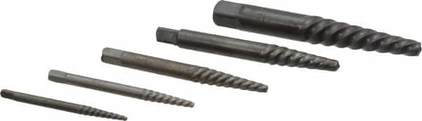 Spiral Flute Screw Extractor: 5 Pc MPN:C00906