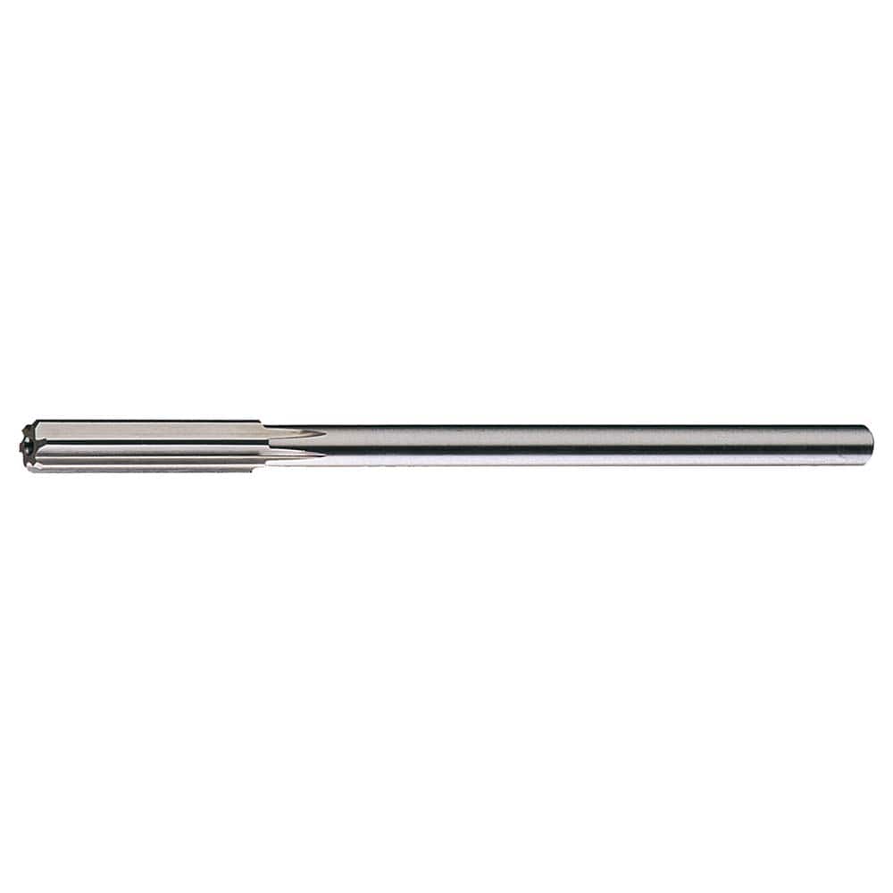 Chucking Reamer: 15 mm Dia, 203.2 mm OAL, 50.8 mm Flute Length, Straight Flute, Straight Shank, High Speed Steel MPN:C26218
