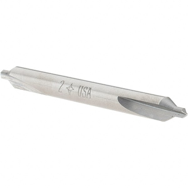 Combo Drill & Countersink: #2, Solid Carbide MPN:C52773