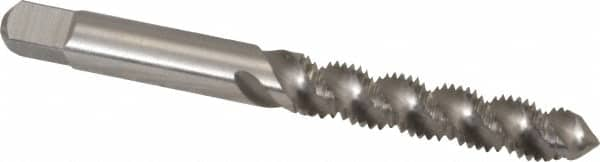 Spiral Flute Tap: 1/4-28, UNF, 3 Flute, Plug, 3B Class of Fit, High Speed Steel, Bright/Uncoated MPN:C58564