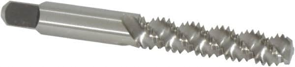 Spiral Flute Tap: 5/16-18, UNC, 3 Flute, Bottoming, 3B Class of Fit, High Speed Steel, Bright/Uncoated MPN:C58571