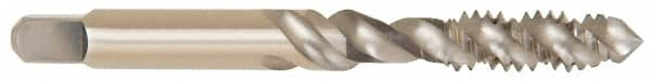 Spiral Flute Tap: 5/16-24, UNF, 3 Flute, Plug, 3B Class of Fit, High Speed Steel, Bright/Uncoated MPN:C58572