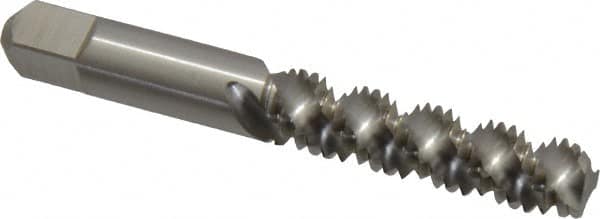 Spiral Flute Tap: 3/8-16, UNC, 3 Flute, Bottoming, 3B Class of Fit, High Speed Steel, Bright/Uncoated MPN:C58582