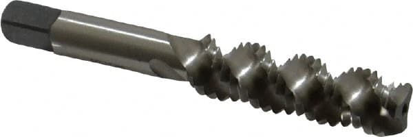 Spiral Flute Tap: 1/2-13, UNC, 3 Flute, Bottoming, 3B Class of Fit, High Speed Steel, Bright/Uncoated MPN:C58614