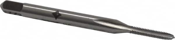 Spiral Point Tap: #1-64, UNC, 2 Flutes, Plug, 2B, High Speed Steel, Bright Finish MPN:C57022