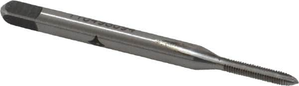 Spiral Point Tap: #1-72 UNF, 2 Flutes, Plug, 2B Class of Fit, High Speed Steel, Bright Finish MPN:C57024