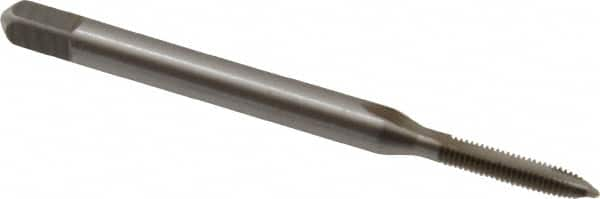 Spiral Point Tap: #2-64 UNF, 2 Flutes, Plug, 2B Class of Fit, High Speed Steel, Bright Finish MPN:C57033