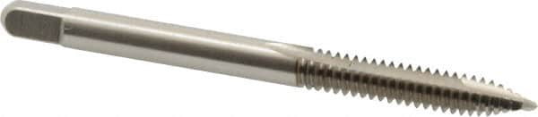 Spiral Point Tap: #10-24, UNC, 2 Flutes, Plug, 2B, High Speed Steel, Bright Finish MPN:C57094