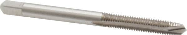 Spiral Point Tap: #10-32 UNF, 2 Flutes, Plug, 2B Class of Fit, High Speed Steel, Bright Finish MPN:C57104