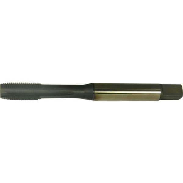 Spiral Point Tap: M8 x 1.25, Metric, 3 Flutes, Plug, 6H, HSS-E, TiAlN Finish MPN:C86141