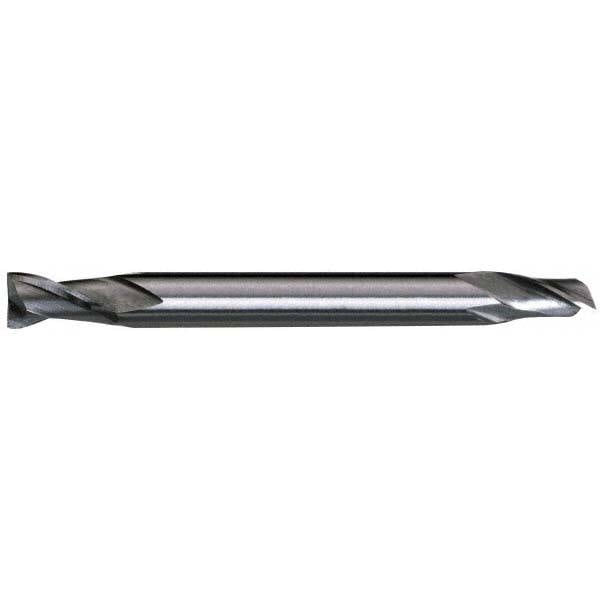 Square End Mill: 3/32'' Dia, 9/64'' LOC, 3/16'' Shank Dia, 2'' OAL, 2 Flutes, High Speed Steel MPN:C39855