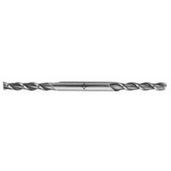 Square End Mill: 1/16'' Dia, 7/32'' LOC, 3/16'' Shank Dia, 2-1/2'' OAL, 2 Flutes, High Speed Steel MPN:C39909