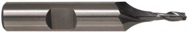 Square End Mill: 5/8'' Dia, 1-5/16'' LOC, 5/8'' Shank Dia, 3-1/4'' OAL, 2 Flutes, Cobalt MPN:C42619