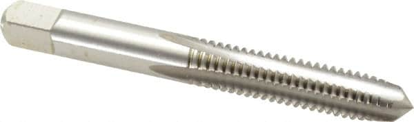 Straight Flutes Tap: 5/16-18, UNC, 4 Flutes, Plug, High Speed Steel, Bright/Uncoated MPN:C54514