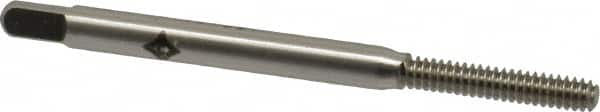 Thread Forming Tap: #4-40 UNC, 2B Class of Fit, Bottoming, High Speed Steel, Bright Finish MPN:C59194